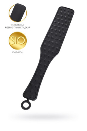 Черная силиконовая шлепалка  - 37,5 см. 