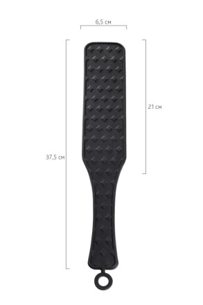 Черная силиконовая шлепалка  - 37,5 см. 