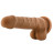 Фаллоимитатор-мулат Realistic Cock Basic 7 - 19,7 см. 