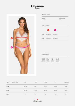 Комплект Lilyanne из нежного кружева 