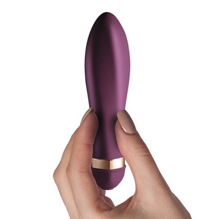 Фиолетовый мини-вибратор Climaximum Ardor - 13 см. 