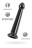 Черный нереалистичный фаллоимитатор Jelly Dildo L - 20 см. 