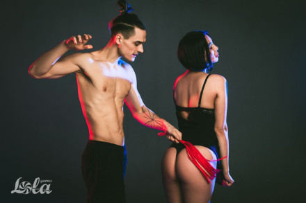 Красная плеть Temptation - 45 см. 