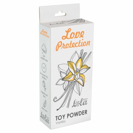 Пудра для игрушек Love Protection с ароматом ванили - 30 гр. 