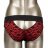 Красно-черные страпон-трусики Pegging Panty Set - размер L-XL 