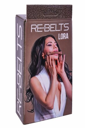 Кляп-трензель Lora с металлическими кольцами 