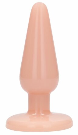 Телесная коническая анальная пробка Basic 5 Inch - 12,7 см. 