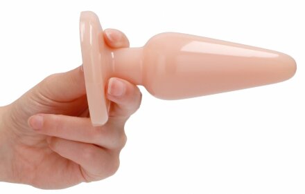Телесная коническая анальная пробка Basic 5 Inch - 12,7 см. 