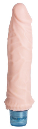 Телесный вибратор Vibro Realistic Cock Dildo - 17,5 см. 