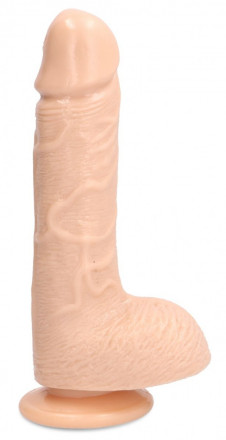 Телесный реалистичный фаллоимитатор Self Lubrication Dong 7 Inch - 21,7 см. 