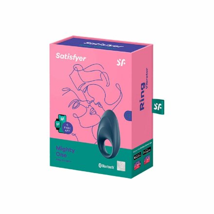 Эрекционное кольцо Satisfyer Mighty One с возможностью управления через приложение 