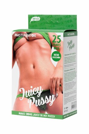 Телесный мастурбатор Hot 25 years old - вагина и анус 
