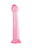 Розовый нереалистичный фаллоимитатор Jelly Dildo L - 20 см. 