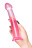 Розовый нереалистичный фаллоимитатор Jelly Dildo L - 20 см. 