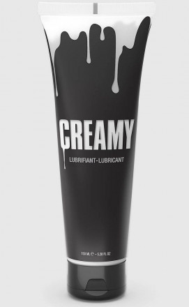 Смазка на водной основе Creamy с консистенцией спермы - 150 мл. 