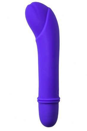 Фиолетовый мини-вибратор Universe Secret Flower - 12,6 см. 