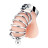 Серебристая клетка для члена Urethral Play Cage 