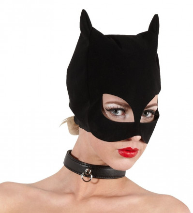 Полушлем с кошачьими ушками Katzenmaske 