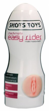 Телесный мастурбатор-вагина Easy Rider в колбе 