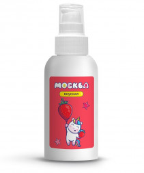 Универсальная смазка с ароматом клубники &quot;Москва Вкусная&quot; - 100 мл.