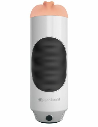 Мастурбатор-вагина Extreme Toyz Mega Grip Vibrating Stroker Mouth 