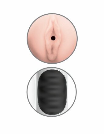 Мастурбатор-вагина Extreme Toyz Mega Grip Vibrating Stroker Mouth 