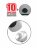 Мастурбатор-вагина Extreme Toyz Mega Grip Vibrating Stroker Mouth 