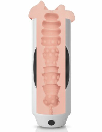 Мастурбатор-вагина Extreme Toyz Mega Grip Vibrating Stroker Mouth 