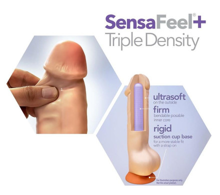 Телесный фаллоимитатор-реалистик 5 Inch Posable Dildo - 13,9 см. 