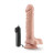 Телесный вибратор-реалистик Dr. James 9 Inch Vibrating Cock - 22,8 см. 