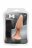 Телесная анальная пробка с вибрацией BOOTYFUL 6INCH SLIM INTRUDER - 15 см. 