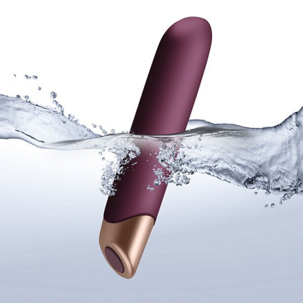 Фиолетовый вибратор Climaximum Miyana - 15,4 см. 