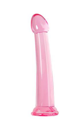 Розовый нереалистичный фаллоимитатор Jelly Dildo XL - 22 см. 