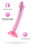 Розовый нереалистичный фаллоимитатор Jelly Dildo XL - 22 см. 