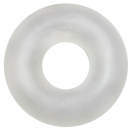 Прозрачное гладкое кольцо Stretchy Cockring 
