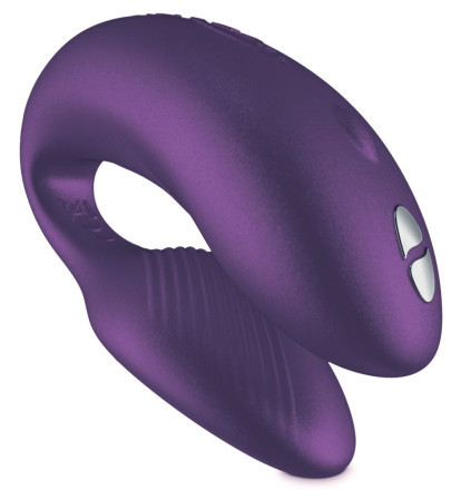 Фиолетовый вибратор для пар We-Vibe Chorus 