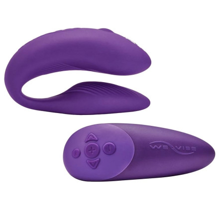 Фиолетовый вибратор для пар We-Vibe Chorus 