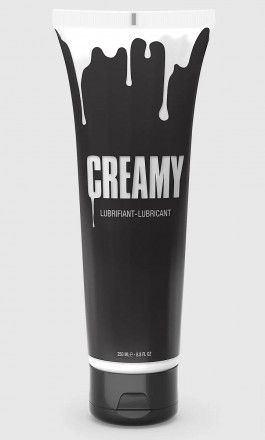 Смазка на водной основе Creamy с консистенцией спермы - 250 мл. 