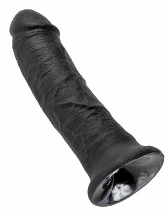 Чёрный фаллоимитатор 8&quot; Cock - 20,3 см. 