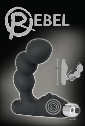 Стимулятор простаты с вибрацией Rebel Bead-shaped Prostate Stimulator 