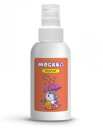 Универсальная смазка с ароматом персика и манго &quot;Москва Вкусная&quot; - 100 мл. 