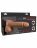 Кофейный перезаряжаемый вибрострапон 7&quot; Hollow Rechargeable Strap-on with Balls - 20,3 см. 