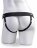 Кофейный перезаряжаемый вибрострапон 7&quot; Hollow Rechargeable Strap-on with Balls - 20,3 см. 