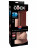 Телесный фаллоимитатор на присоске 7.5&quot; Triple Density Cock - 22,9 см. 