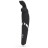 Черный вибратор Rabbit Rechargeable Wand Vibrator - 26,7 см. 
