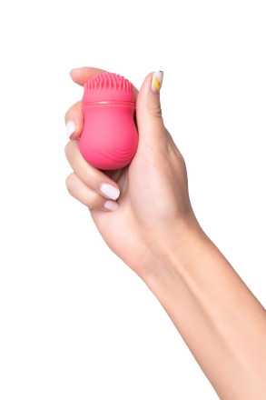 Розовый стимулятор клитора PPP CURU-CURU BRUSH ROTER 