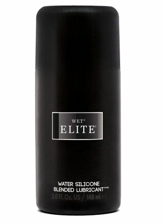 Водно-силиконовый интимный лубрикант Wet Elite - 148 мл. 