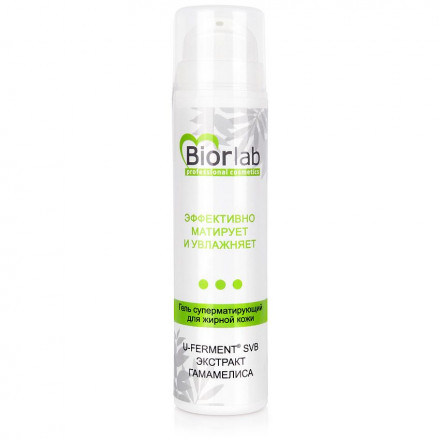 Матирующий гель для жирной кожи BiorLab - 45 гр. 