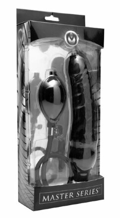 Фаллоимитатор с функцией расширения Primal Inflatable Dildo - 21,6 см. 
