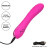 Розовый вибромассажер Insatiable G Inflatable G-Wand с функцией расширения - 21,5 см. 